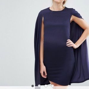 BlueBelle Maternity cape dress